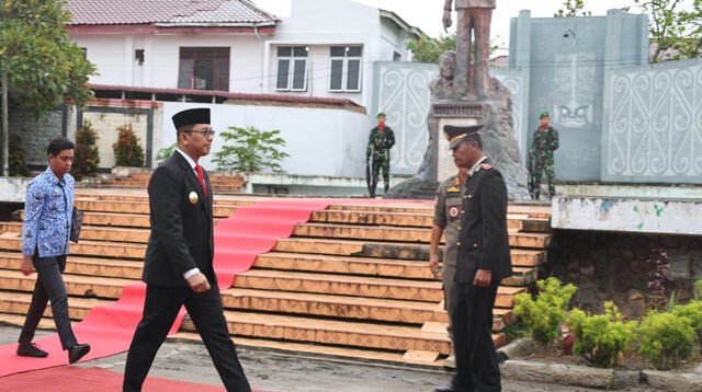 Peringatan Hari Kesaktian Pancasila di Balige, Pjs Bupate Toba Pimpin Upacara