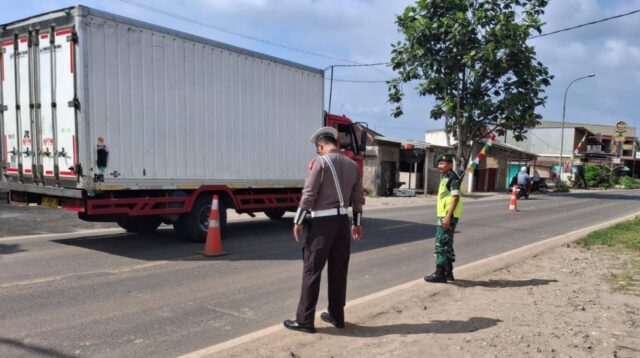 Kapten Inf Sudarsono Danramil 0602-21/Kopo: Sinergitas TNI-Polri Jadi Kunci Kelancaran Arus Mudik Idul Fitri