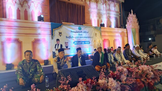 Babinsa Koramil 0602-20/Pamarayan Hadiri Tabligh Akbar Milad ke-7 Ponpes Daar Et Athahaira