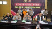 Kurang dari 24 Jam, Polisi Tangkap Pelaku Pembunuhan di Aceh Utara