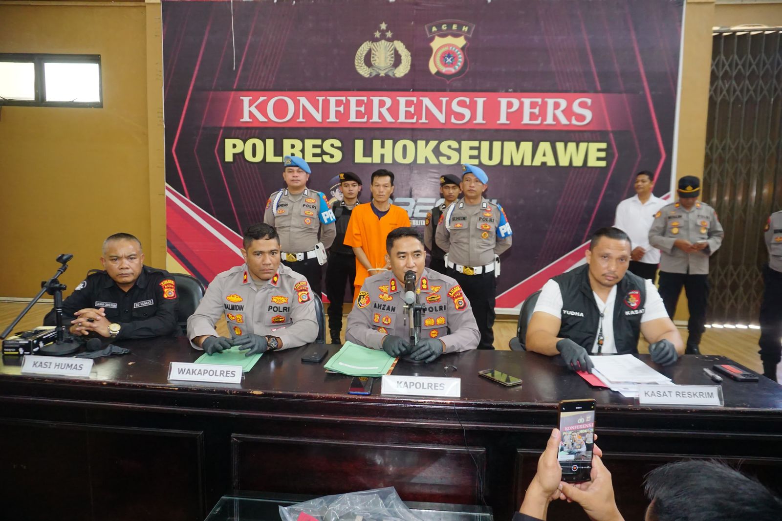 Kurang dari 24 Jam, Polisi Tangkap Pelaku Pembunuhan di Aceh Utara Kurang dari 24 Jam, Polisi Tangkap Pelaku Pembunuhan di Aceh Utara