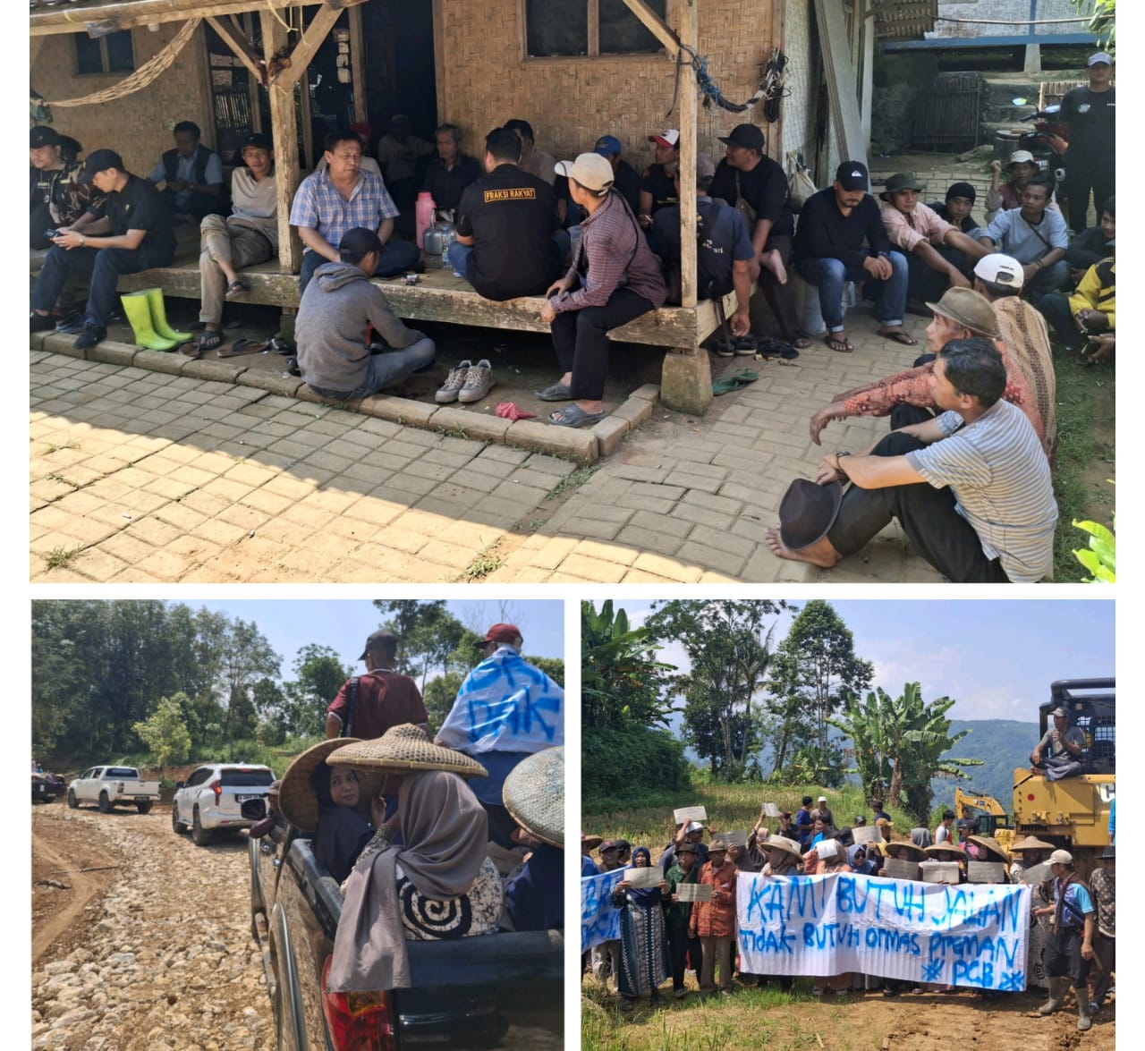 Warga dan Tokoh Cikamunding Meminta Polri Ungkap Dalang Aksi Sabotase Akses Jalan Proyek PLTMH Cikamunding Warga dan Tokoh Cikamunding Meminta Polri Ungkap Dalang Aksi Sabotase Akses Jalan Proyek PLTMH Cikamunding