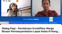 Kreativitas dari Balik Jeruji: Lapas Rangkasbitung Unjuk Program Unggulan di RRI