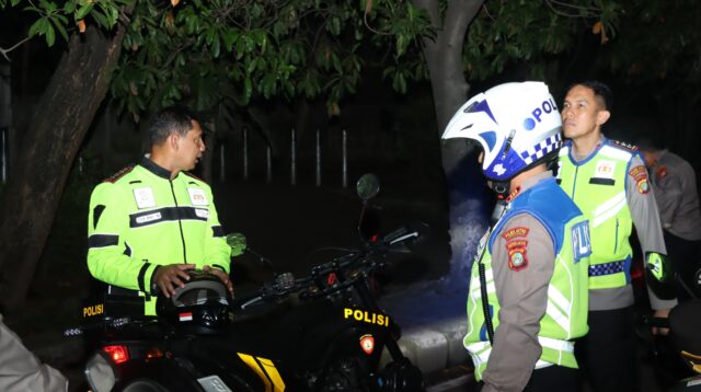 Antisipasi Premanisme, Kapolres Pimpin Patroli Lokasi Keramaian di Tangerang