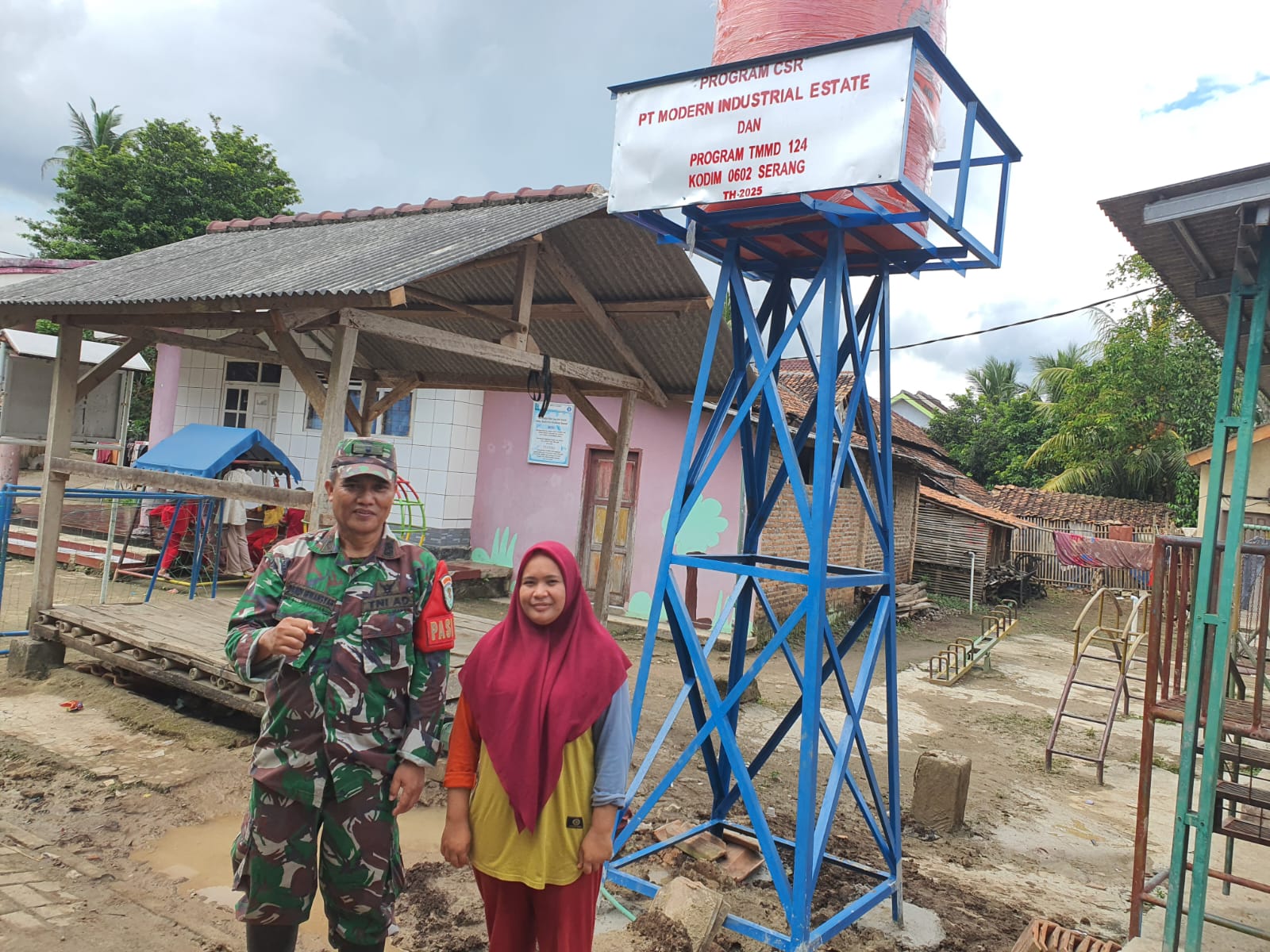 **Satgas TMMD ke-124 Kodim 0602/Serang Pastikan Pekerjaan Tuntas Sebelum Penutupan** **Satgas TMMD ke-124 Kodim 0602/Serang Pastikan Pekerjaan Tuntas Sebelum Penutupan**