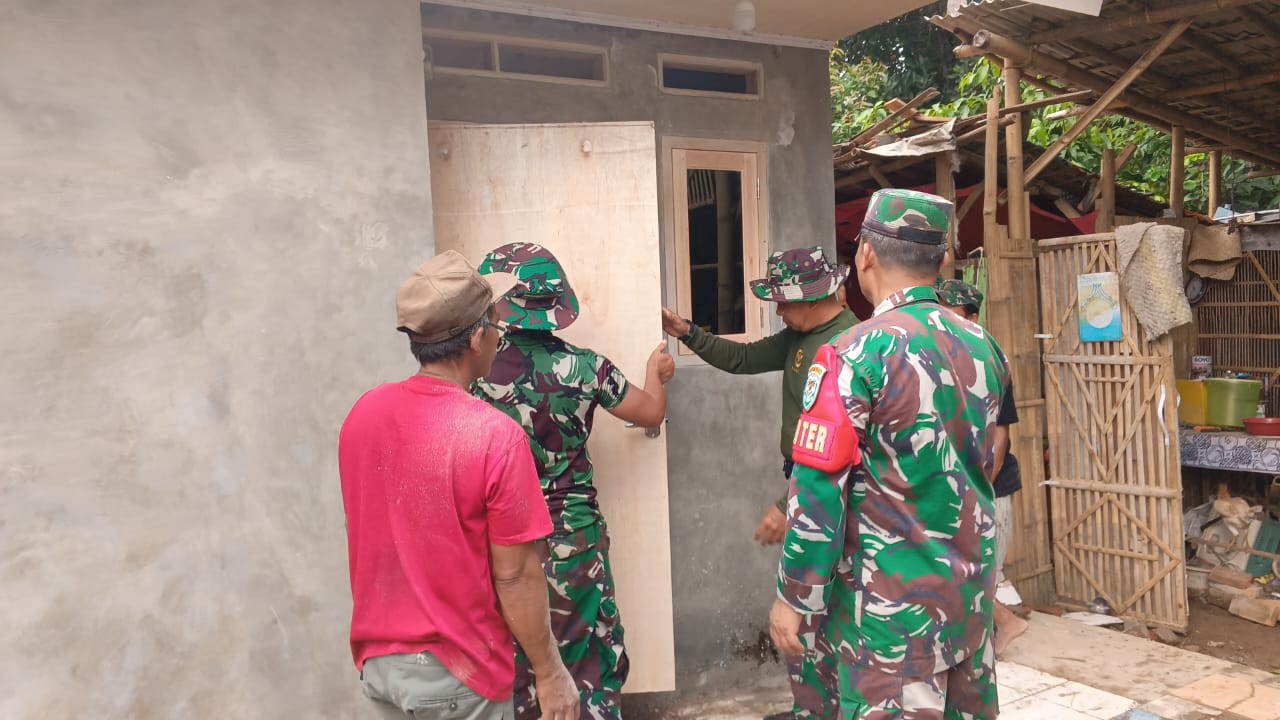 Pasiter Kodim Pantau Progres Pembangunan Rutilahu Program TMMD Ke-124 Kodim 0602/Serang Pasiter Kodim Pantau Progres Pembangunan Rutilahu Program TMMD Ke-124 Kodim 0602/Serang
