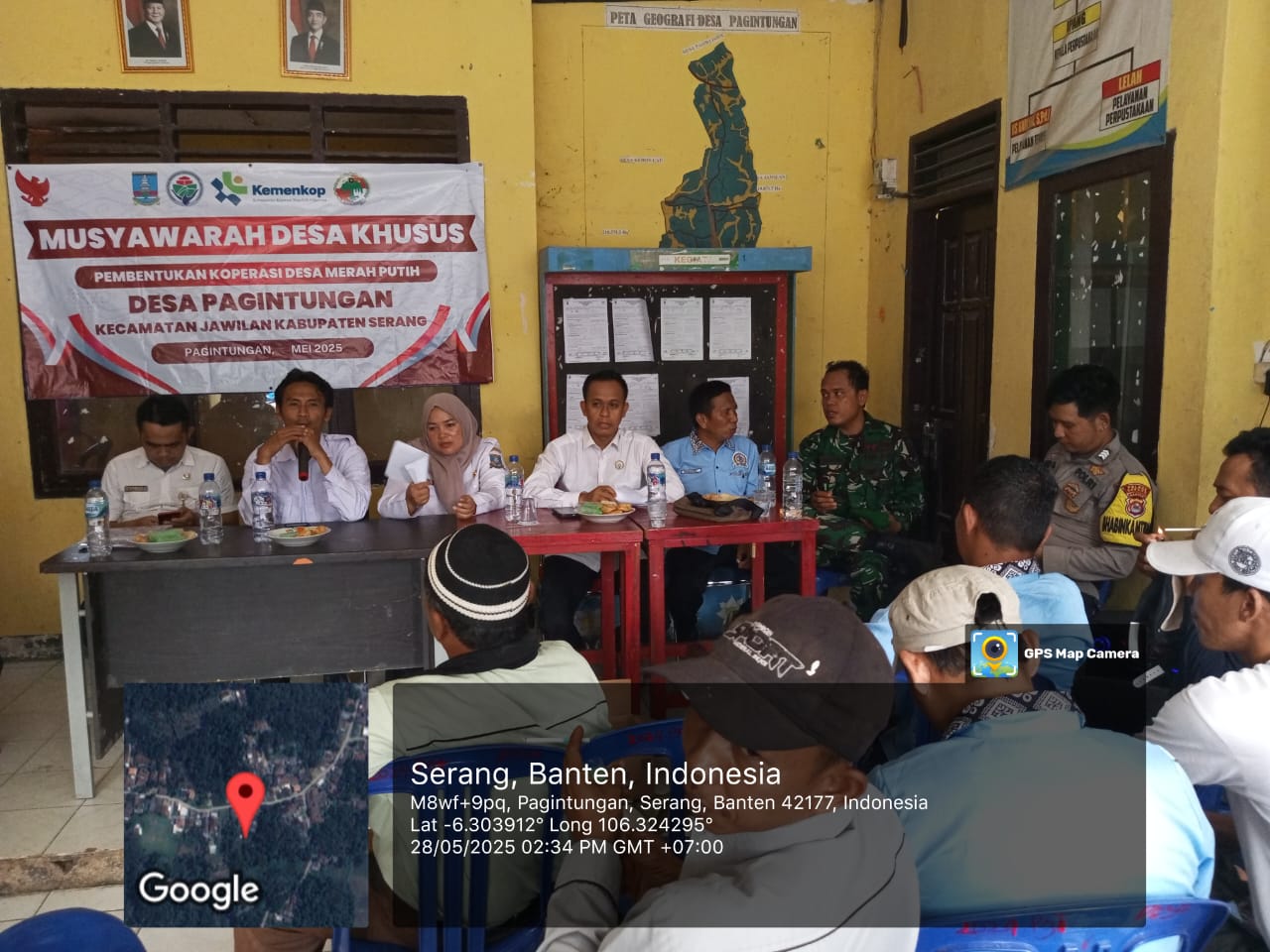Musdesus Koperasi Desa Pembentukan Merah Putih Di Desa Pagintungan, disambut Antusian warga Musdesus Koperasi Desa Pembentukan Merah Putih Di Desa Pagintungan, disambut Antusian warga