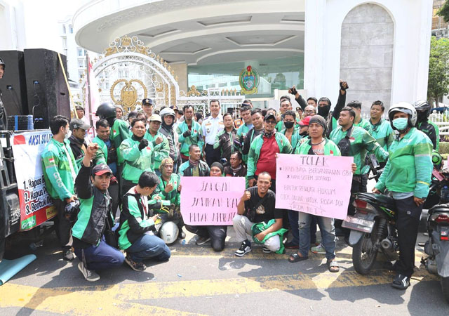 Serap Aspirasi Driver Ojol, Pemprov Sumut Bentuk Satgas Pengawasan dan SK Gubernur Segera Terbit