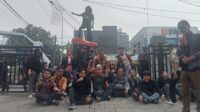 Puluhan Wartawan Gelar Aksi Unjuk Rasa di Kantor Satpol-PP Kota Tangerang