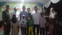 Babinsa 0602-18/Kragilan Dukung Kegiatan Santunan Anak Yatim Dan Zikir Bersama Di Desa Kragilan