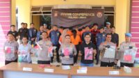 *Kapolres Lebak Release Pengungkapan Kasus Penemuan Mayat Bayi di Sungai Ciberang*