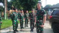 Kunjungi Koramil 0602-14/Pabuaran, Danrem akan Menindak Tegas Prajurit yang Bermain Judi Online