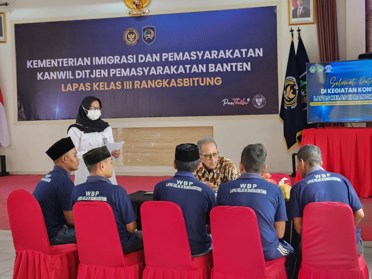 #Maksimalkan Pembinaan, Lapas Rangkasbitung Gandeng Apsifor Banten Gelar Konseling Bagi WBP #Maksimalkan Pembinaan, Lapas Rangkasbitung Gandeng Apsifor Banten Gelar Konseling Bagi WBP