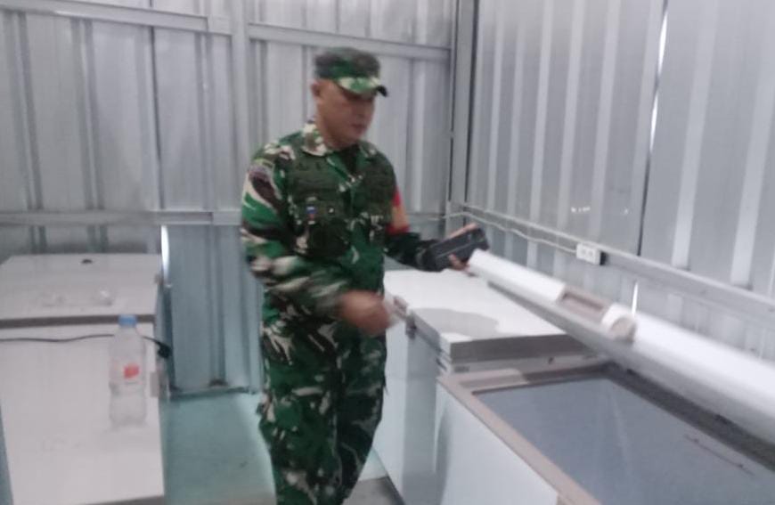 Danramil 0602-09/Cikeusal Didampingi Babinsa Mengecek Kesiapan Dapur Sehat Program Makan Bergizi Gratis Danramil 0602-09/Cikeusal Didampingi Babinsa Mengecek Kesiapan Dapur Sehat Program Makan Bergizi Gratis