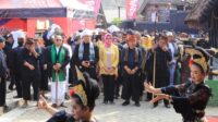 Kemeriahan Pesta Adat Kasepuhan Cisitu Kecamatan Ci Beber Kabupaten Lebak.
