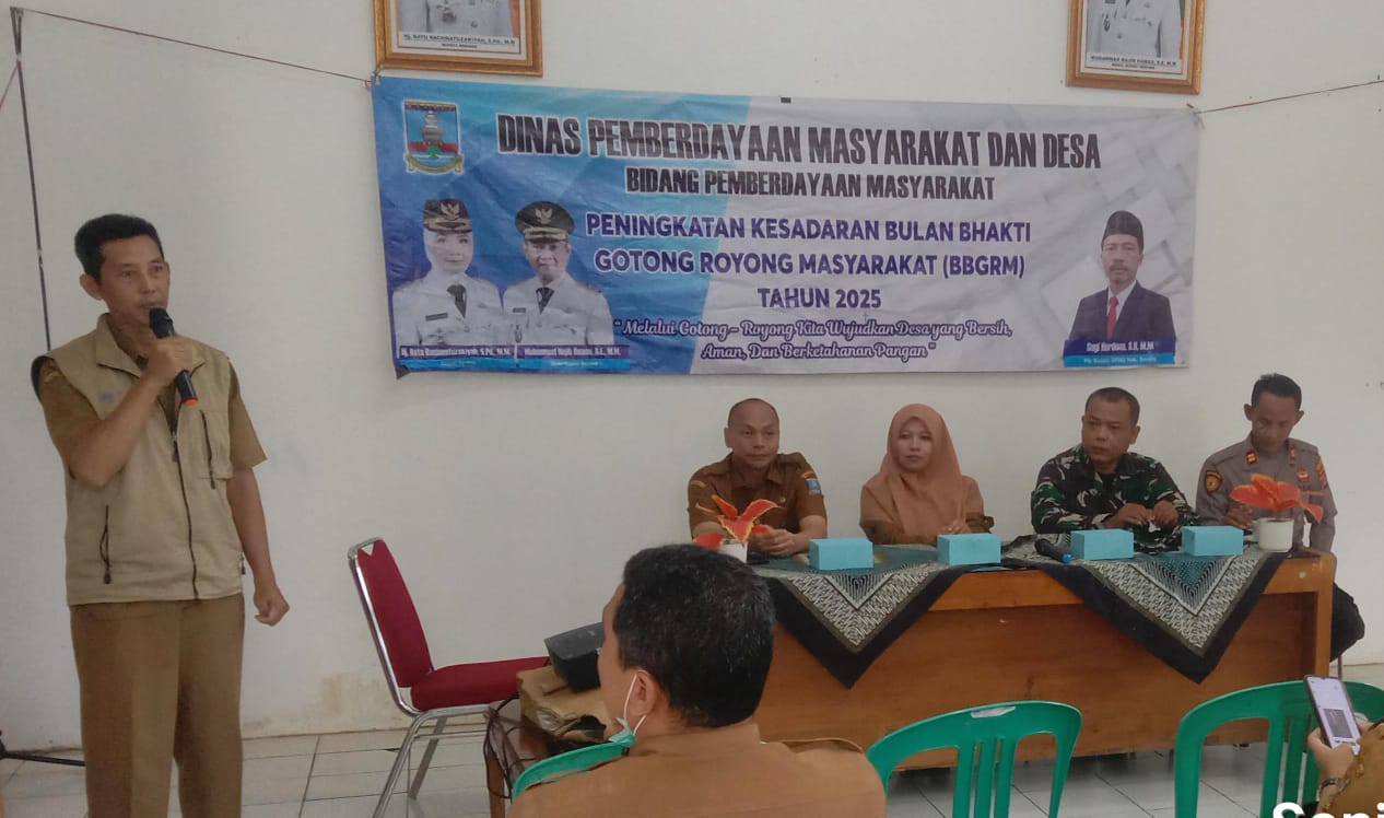 Danramil 0602-12/Ciomas Hadiri Rakor Peningkatan Kesadaran Gotong Royong, Ajak Masyarakat Bersinergi  Danramil 0602-12/Ciomas Hadiri Rakor Peningkatan Kesadaran Gotong Royong, Ajak Masyarakat Bersinergi