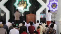 Sapa Warga, Kapolres Lebak Laksanakan Jumling di Masjid Al Ikhlas Kp. Tegal Lebak