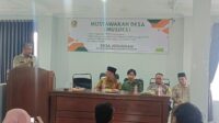 Bhabinkamtibmas Desa Jogjogan Ikuti Musyawarah Desa (musdes), Ajak Warga Jaga Kamtibmas
