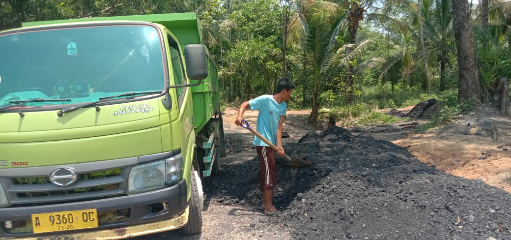 Di duga puluhan pertambangan batubara ilegal di kecamatan cihara
