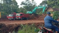 Galian Tanah Urug Diduga Tak Berizin di desa padasuka kecamatan maja