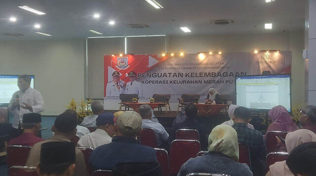 Penguatan Kelembagaan Koperasi Kelurahan Merah Putih se-Tangerang Selatan Digelar di Galeri UKM