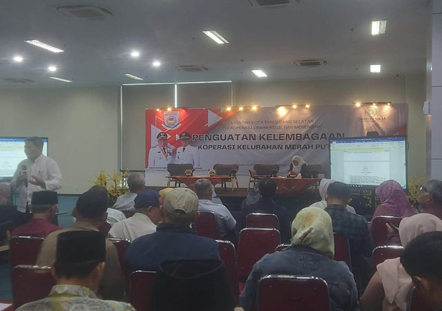 Penguatan Kelembagaan Koperasi Kelurahan Merah Putih se-Tangerang Selatan Digelar di Galeri UKM