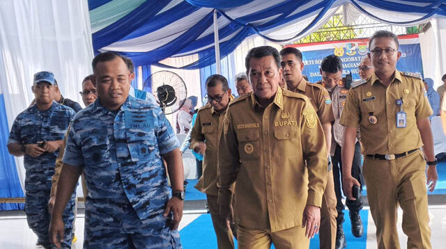 HUT ke-80 TNI AU untuk Warga Mauk: Satrad 401 Tanjung Kait Gelar Bakti Sosial Penuh Sinergi