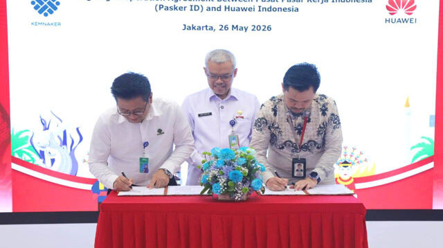 Kemnaker dan Huawei Indonesia Perkuat Kemitraan Pengembangan SDM dan Program Magang