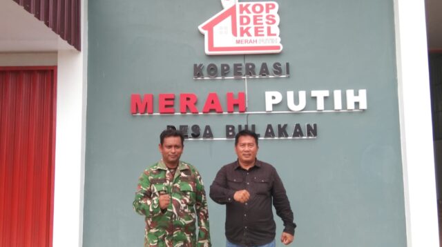 Kop,des kel, atau merah putih, koprasi merah putih desa bulakan Telah terselesaikan dengan cepat.
