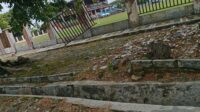 Miris! Pagar Besi Stadion Lapangan Olahraga Raden lntan Kalianda Nyaris Punah.