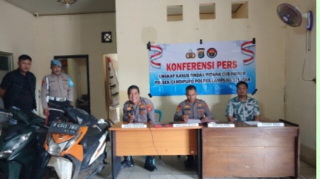 “Polsek Candipuro Bekuk Komplotan Curanmor, Satu Pelaku Masih Buron”