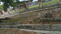 Miris! Pagar Besi Stadion Lapangan Olahraga Raden lntan Kalianda Nyaris Punah.