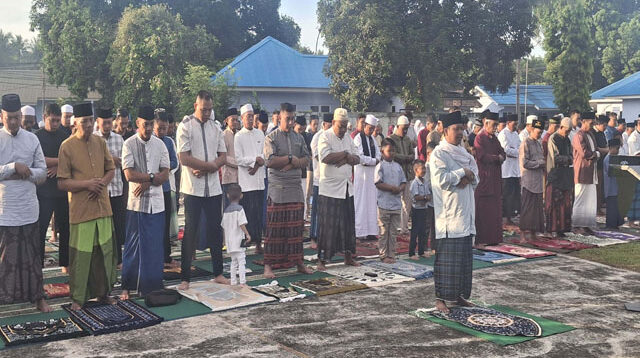 Hari Raya Idul Adha, Komandan Satrad 401 Ajak Personel Tingkatkan Semangat Pengabdian