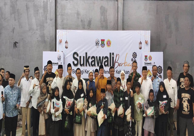 Semangat Muharram, Karang Taruna Desa Sukawali Wujudkan Kepedulian Lewat Program Santunan Anak Yatim “Sukawali Berbagi”
