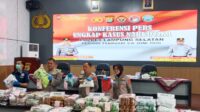 Kapolda Helfi Assegaf Hadiri Konferensi Pers : Berkomitmen Tindak Tegas Peredaran Narkotika di Prov.Lampung