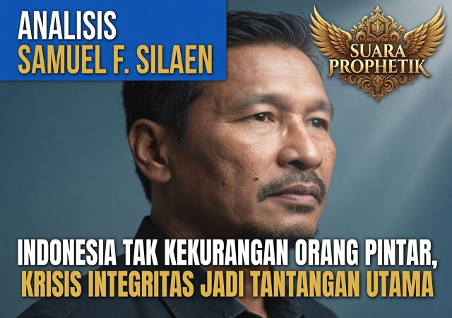 Krisis Keberanian Moral, Samuel Silaen: Kepentingan Rakyat Terancam Saat Kaum Intelektual Memilih Diam Krisis Keberanian Moral, Samuel Silaen: Kepentingan Rakyat Terancam Saat Kaum Intelektual Memilih Diam