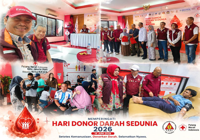 Hari Donor Darah Sedunia 2026, PDDI DKI Jakarta Teguhkan Donor Darah sebagai Gerakan Kemanusiaan Hari Donor Darah Sedunia 2026, PDDI DKI Jakarta Teguhkan Donor Darah sebagai Gerakan Kemanusiaan