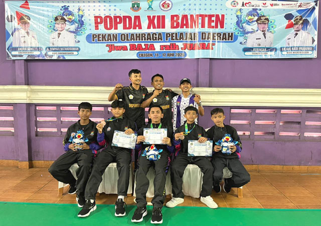 Sepak Takraw Kabupaten Tangerang Sumbang Dua Medali Perunggu di POPDA XII Banten