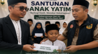 Lebaran Yatim di Bojong Indah, Kepala Desa M. Satiri Salurkan Santunan kepada 210 Anak Yatim