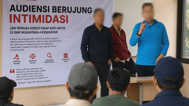 Klarifikasi Dugaan Pungutan Memanas, Audiensi Berujung Intimidasi di SMK Nusantara II Kesehatan