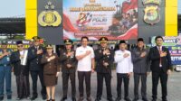 Anggota DPRD Farizal Purba Hadiri HUT Bhayangkara Ke-80 di Mapolres Lampung Selatan