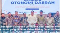 Kadis DPMPTSP Lamsel Rio Gismara : Persiapkan Rencana Regulasi Penataan Kabel Internet Agar Tertib dan Aman