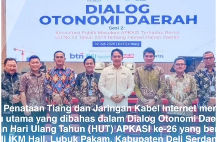 Kadis DPMPTSP Lamsel Rio Gismara : Persiapkan Rencana Regulasi Penataan Kabel Internet Agar Tertib dan Aman