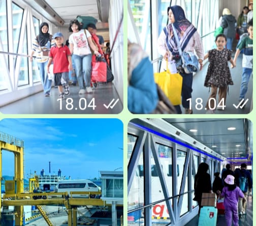 Libur Sekolah ASDP Layani 2,05 Juta Penumpang, Operasional di Empat Pelabuhan Utama Lancar Terkendali* Libur Sekolah ASDP Layani 2,05 Juta Penumpang, Operasional di Empat Pelabuhan Utama Lancar Terkendali*