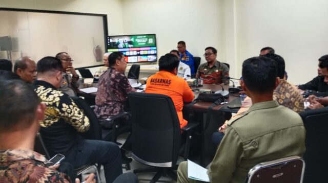 BPBD Lamsel Gelar Rakor Lintas Sektoral Terkait Kesiapsiagaan Hadapi Aktivitas Gunung Anak Krakatau
