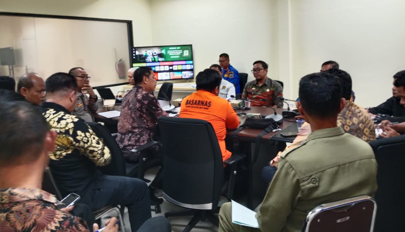 BPBD Lamsel Gelar Rakor Lintas Sektoral Terkait Kesiapsiagaan Hadapi Aktivitas Gunung Anak Krakatau