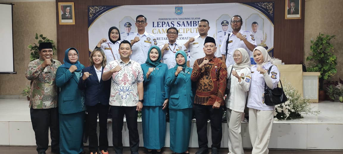 Camat Baru Ciputat Ajak Masyarakat dan Pemangku Kepentingan Bersinergi untuk Pembangunan Camat Baru Ciputat Ajak Masyarakat dan Pemangku Kepentingan Bersinergi untuk Pembangunan