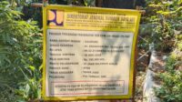 Di duga tak sesuai spesifikasi, Proyek irigasi di cicupang Lebak retak meski baru sebulan, pengawasan pelaksana di pertanyakan
