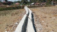 Diduga Gagal Mutu, Proyek Irigasi di Sajira Rusak Meski Baru Seumur Jagung