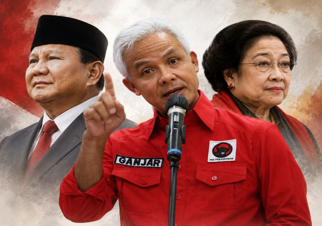 Ganjar Tegaskan PDIP Tetap di Luar Pemerintahan, Peran Pengawasan Dinilai Penting bagi Demokrasi